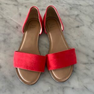 Size 6 1/2 red shoes